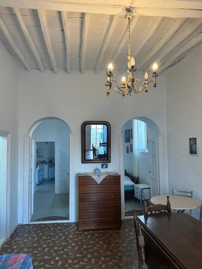 Cycladic House With Amazing View In Potamia Village Dio Choria Zewnętrze zdjęcie