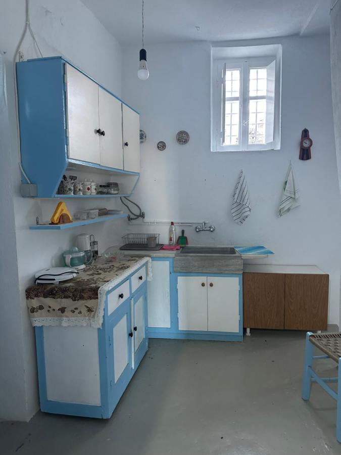Cycladic House With Amazing View In Potamia Village Dio Choria Zewnętrze zdjęcie